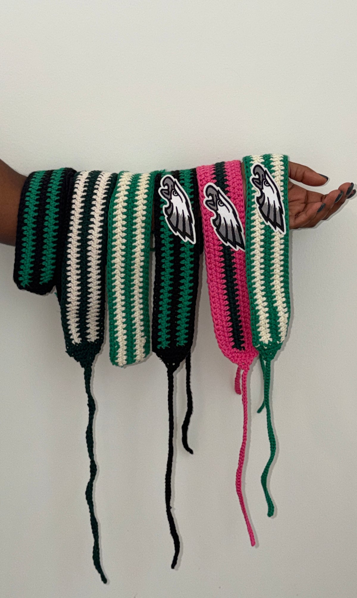 Handmade Eagles Headband (with logo)