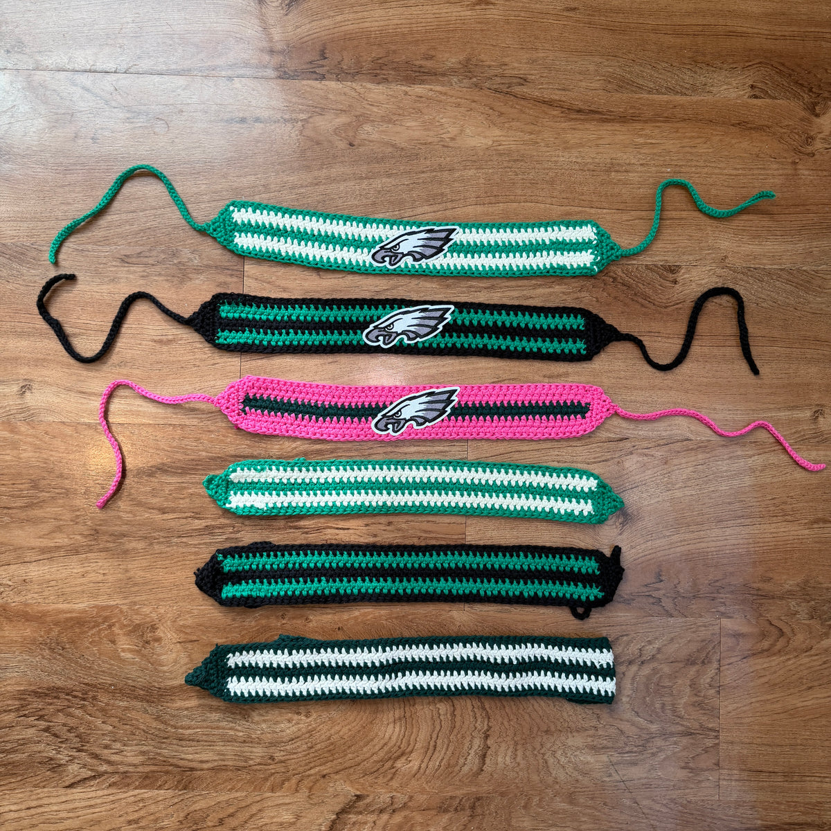 Handmade Eagles Headband (no logo)