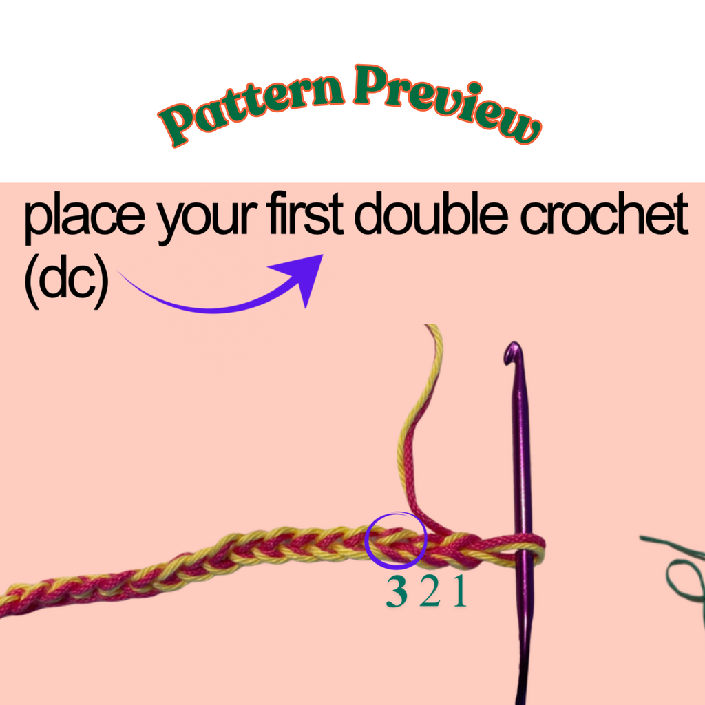 Crochet Scrunchie Pattern + Video Tutorial